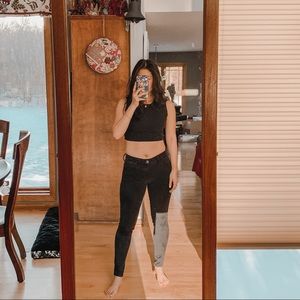 American Eagle mid-rise stretch skinny jeans 4 reg